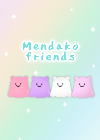 Mendako theme rainbow green blue