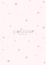 SIMPLE STAR-PINK WHITE- 29