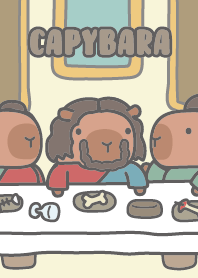 Capybara Lunch 2024 LET'S DRAW