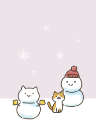 雪にゃるま
