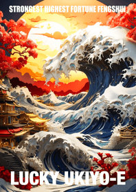 Prayers for good luck Lucky Ukiyo-e 35