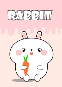 Simple Kawaii White Rabbit Theme (jp)