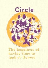 Circle flower nasukon