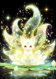 ⭐️星夜碧水蓮華九尾狐❤️