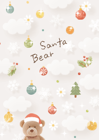 Flaxen Santa Bear 02_2