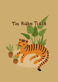 The Vegan Tiger (Mustard Yellow)
