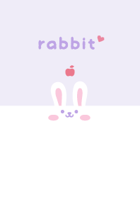 Rabbits. Apple [Purple]