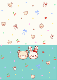 Bunny & Bear_Green.7w