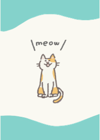 meow_ブルー