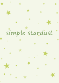 simple stardust**yellowgreen