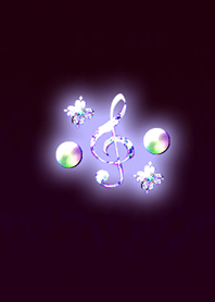 Touch symbol to calm Purple