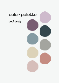 シンプル配色*cool dusty