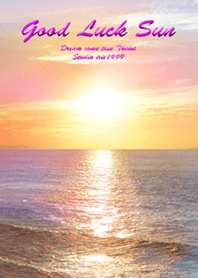 Good Luck Sun Gold Pink