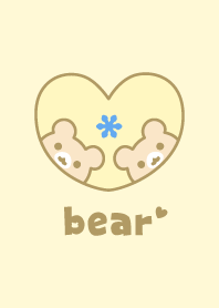 Bear Crystal - Yellow