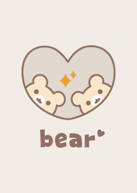 Bear Glitter [Brown]