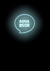Love Aqua Blue Neon Theme