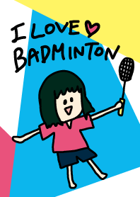 love badminton theme