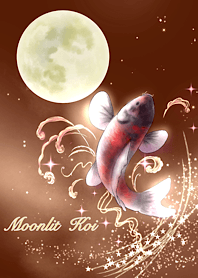 Moonlit Koi (brown)
