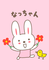 なっちゃんうさぎ着せ替え Rabbit Nacchan