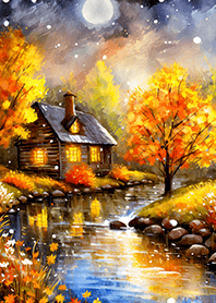 Beautiful real scenery(Autumn-69)