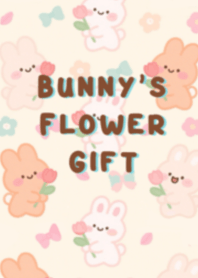 ดอกไม้ของกระต่ายน้อย