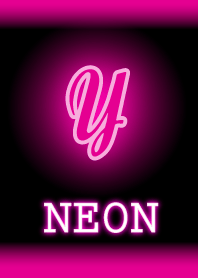 Y-Neon Pink-Initial