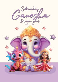 Ganesha & Lakshmi. Dragon Year(Saturday)