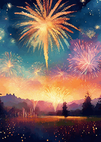 Beautiful Fireworks Theme#642