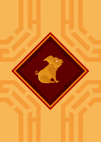 ekstamp お金の豚 (干支)