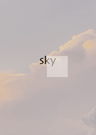 Beige : Summer emo sky