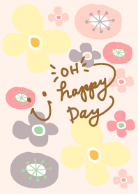 North European floral pink - smile9-