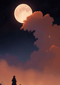 Night appearance background 5892Ce