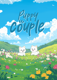 puppy dog and blossom_8