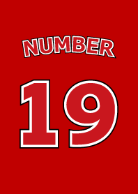Number 19 red version