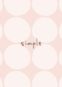 Simply Circle Pink4 from Japan