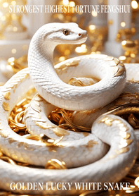 Golden White Snake of Financial Luck 11