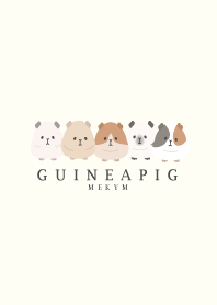 GUINEA PIG-BEIGE 25