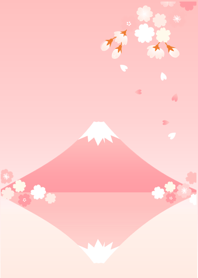 A story about sakura Fuji Mountain #7
