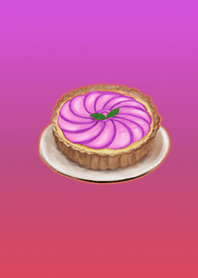 ピンクのピーチパイ