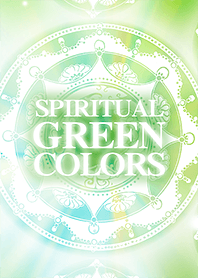 [Healing light] SPIRITUAL GREEN COLORS