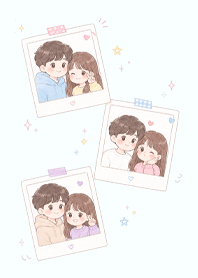 Polaroid couple photo 2 (Pp)