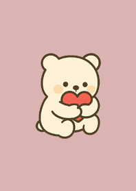 Bear's Heart (Dusty Pink)