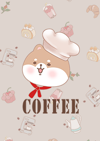 可愛寶貝柴犬 午後咖啡杯2