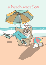 a beach vacation