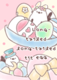 Long-tailed long-tailed tiger Easter