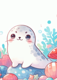 Cute seal Oung Oung n.15