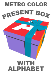 METRO COLOR PRESENT BOX (A)