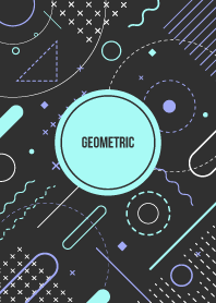 Geometric Black 66