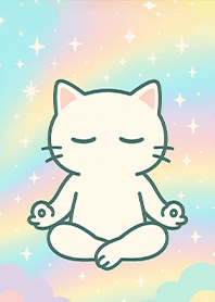 Healing Life-Yoga Cat Teacher1J