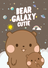 Brown Bears Galaxy Cutie Light Brown